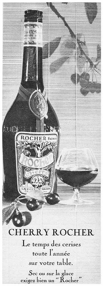 Publicit� Rocher 1966