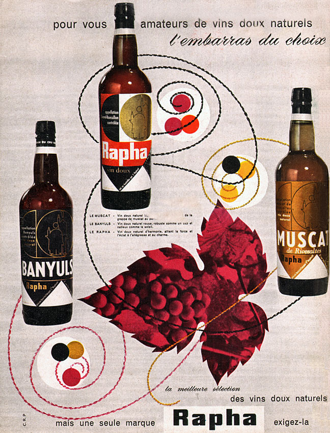 Publicité Saint Raphal 1960