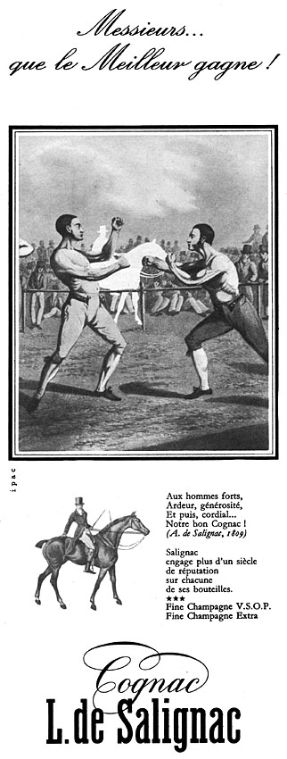 Publicité Salignac 1957