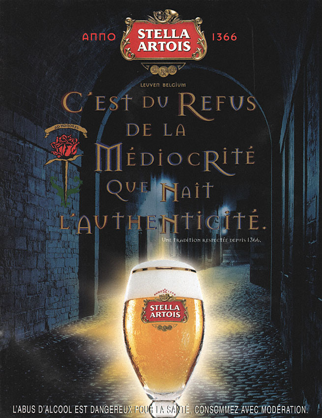 Publicité Stella Artois 2000