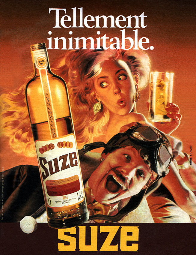 Publicité Suze 1986