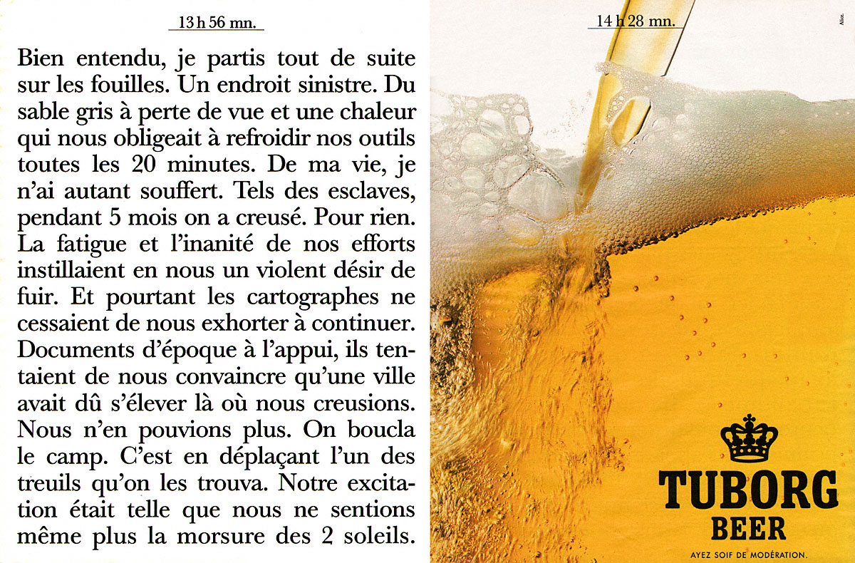 Publicité Tuborg 1989
