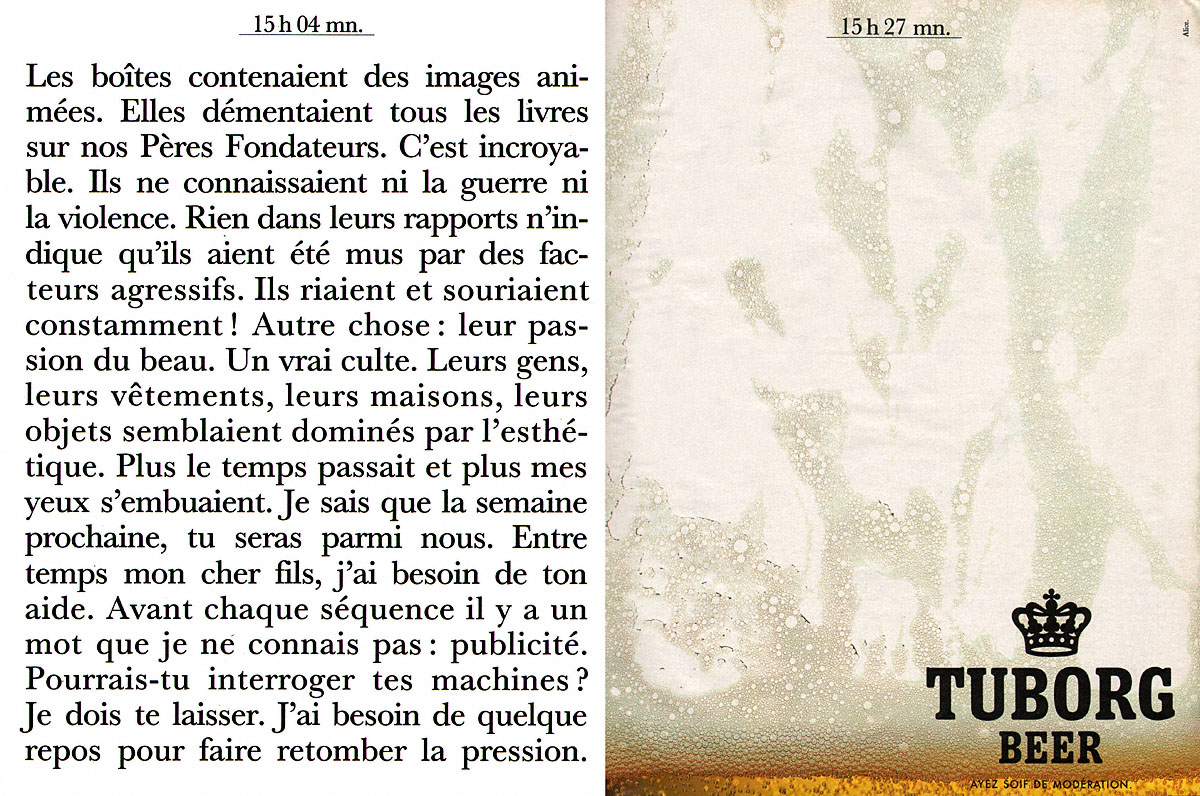 Publicité Tuborg 1989