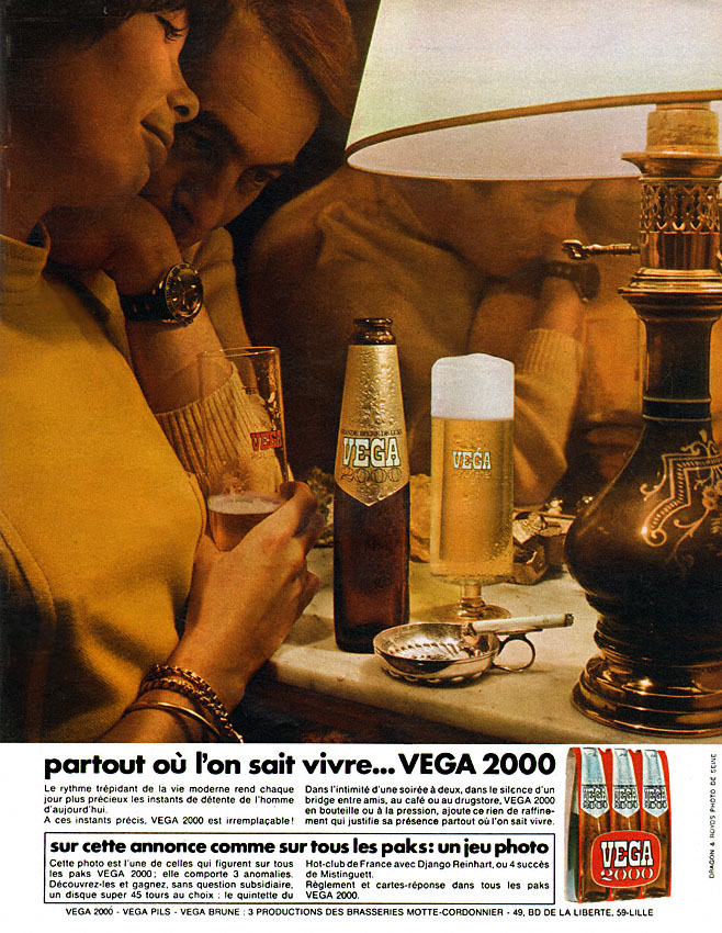 Publicité Vega 1970