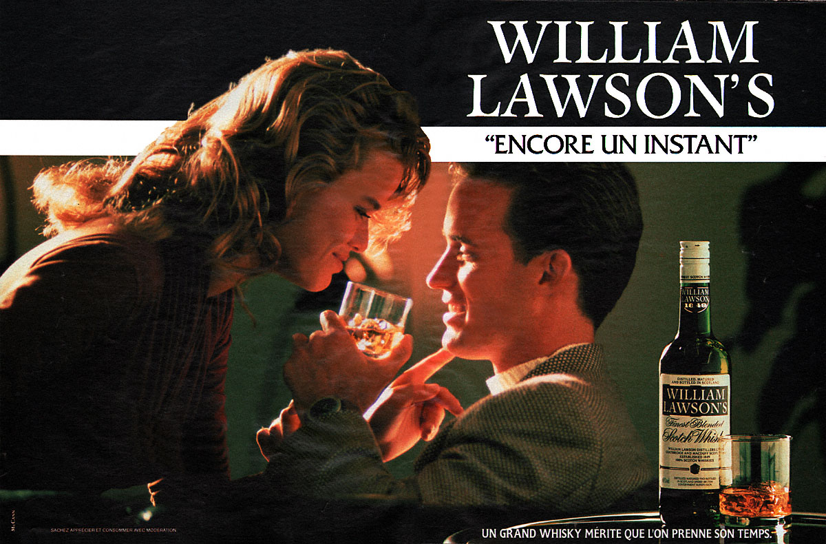 Publicité William Lawson 1990