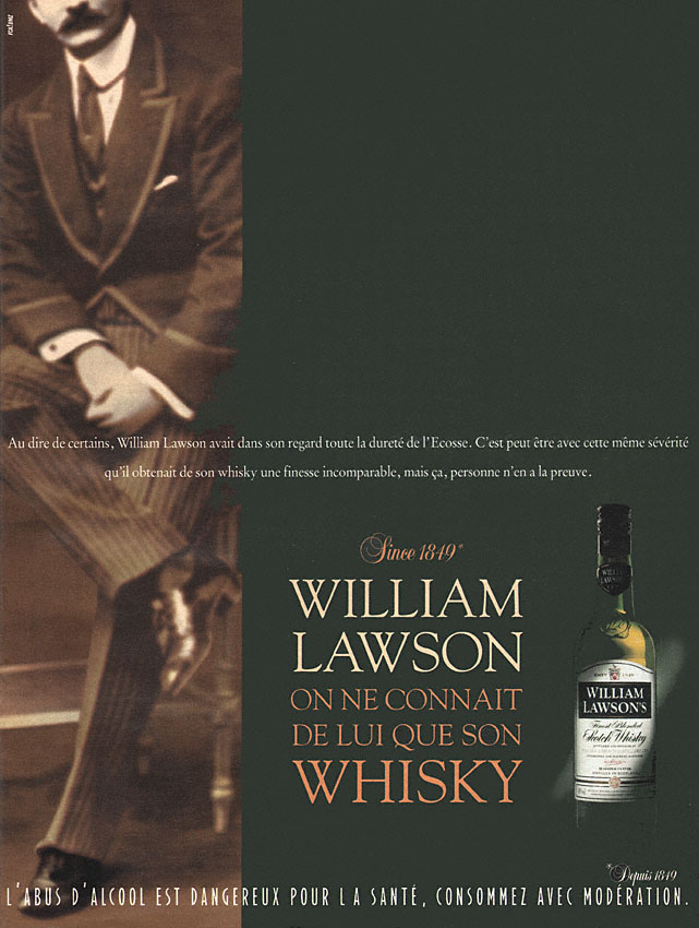 Publicité William Lawson 1999