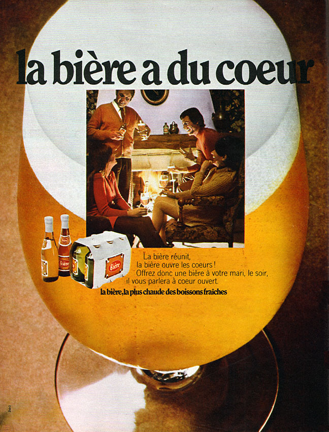 Publicité ZxDiversBires 1970