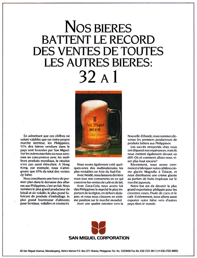 Publicité ZxDiversBires 1989