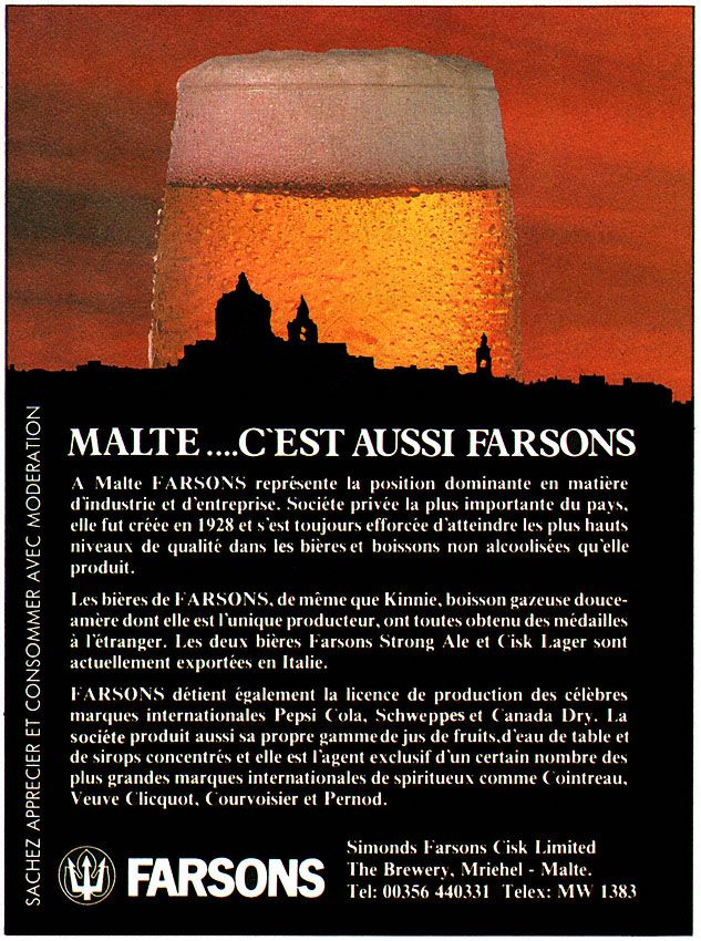 Publicité ZxDiversBires 1989