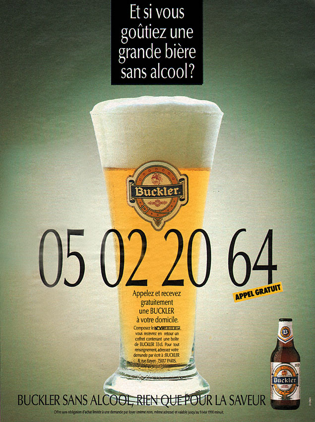 Publicité ZxDiversBires 1990