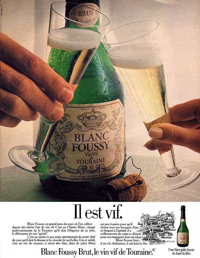 Publicité ZxDivers Vins 1981