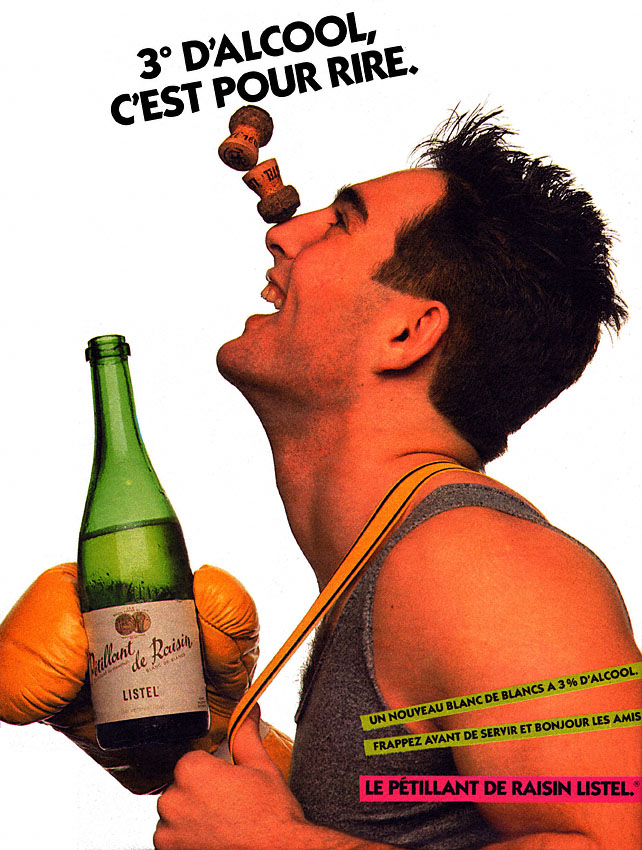 Publicité ZxDivers Vins 1984