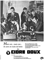 Publicit Divers 1961