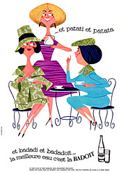 Publicit Badoit 1961