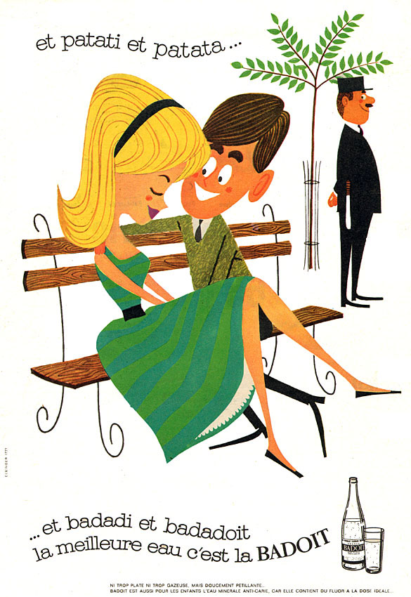 Publicité Badoit 1961