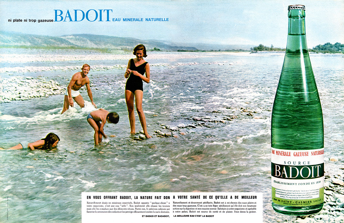 Publicit� Badoit 1964