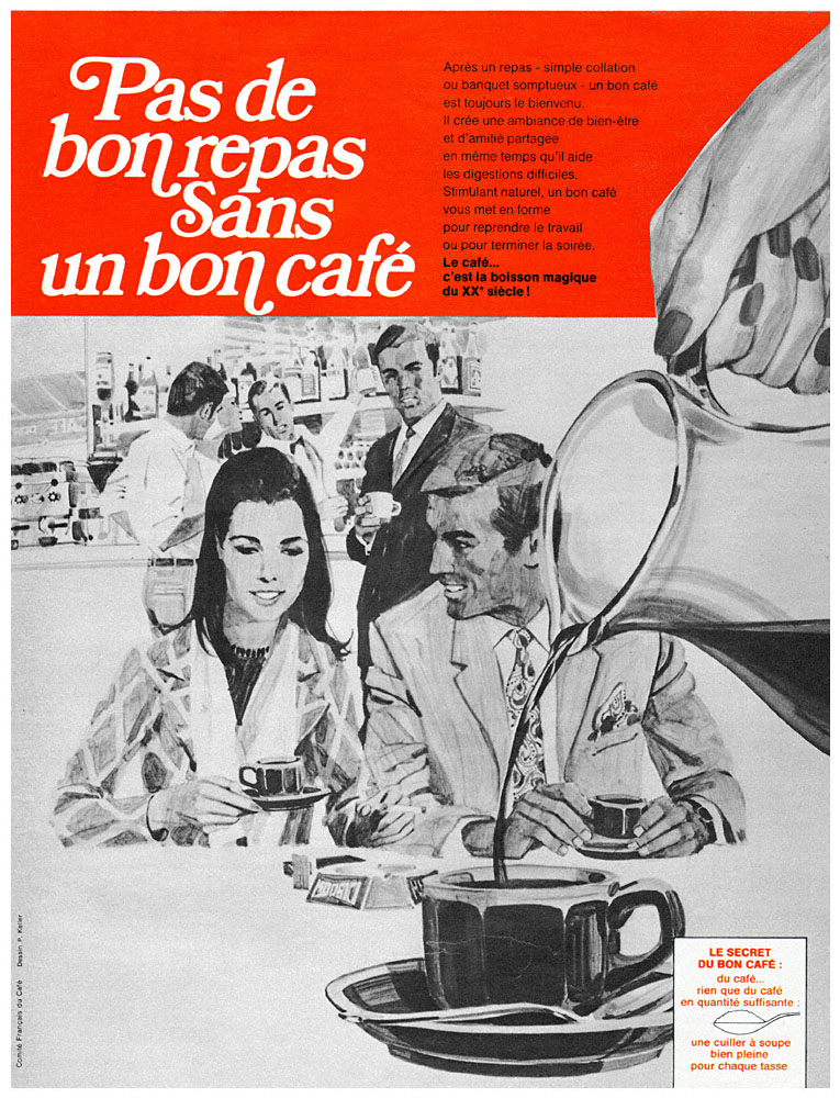 Publicit� Cafe 1969