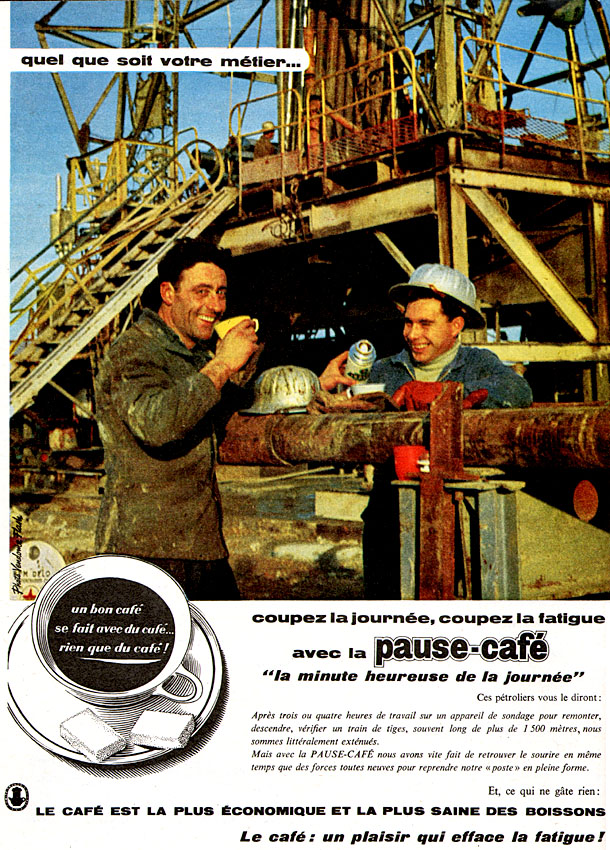 Publicité Cafe 1960