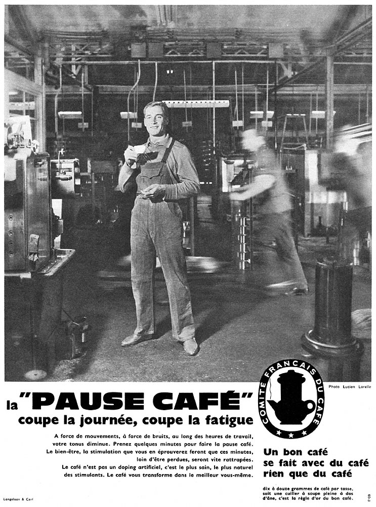 Publicité Cafe 1961