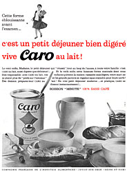 Publicit Caro 1961