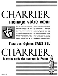 Publicit Charrier 1961