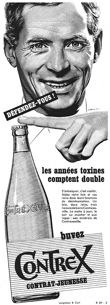 Publicité Contrexeville 1959