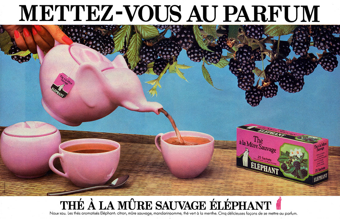 Publicité Th de l'Elphant 1981