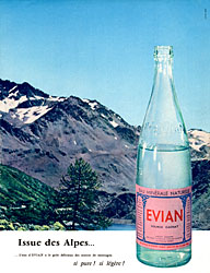 Marque Evian 1958