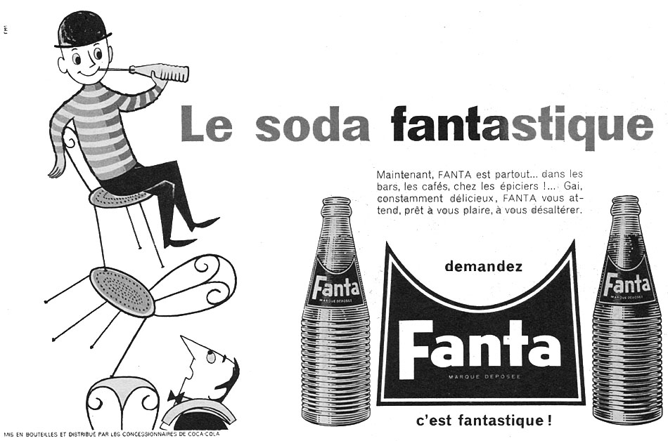 Publicité Fanta 1959