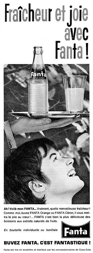 Publicité Fanta 1962
