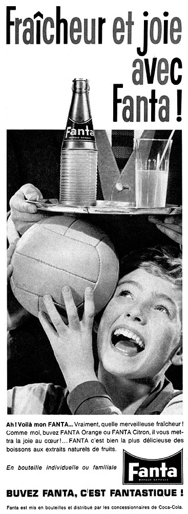 Publicité Fanta 1962