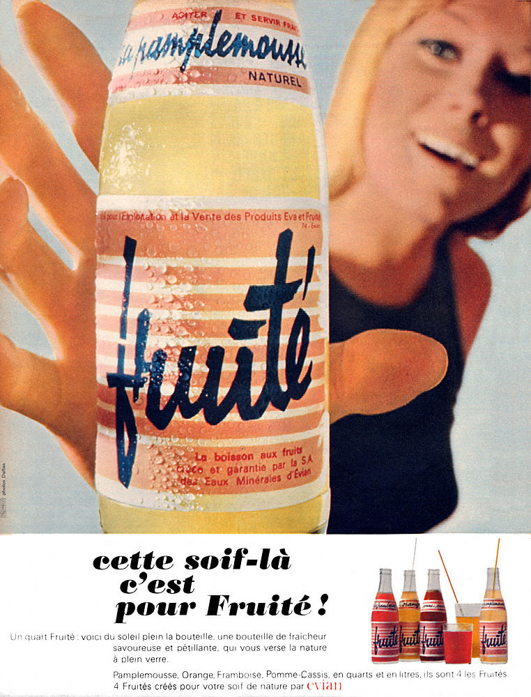 Publicit� Fruite 1967