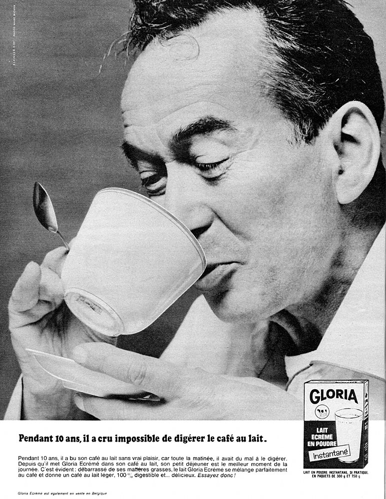 Publicit� Gloria 1966