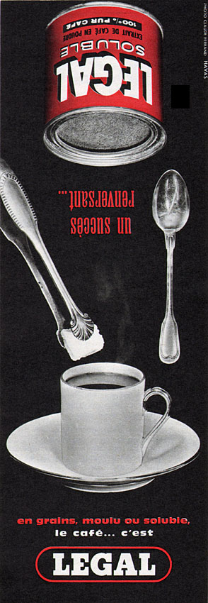 Publicité Legal 1960
