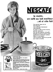 Publicit Nescaf 1959