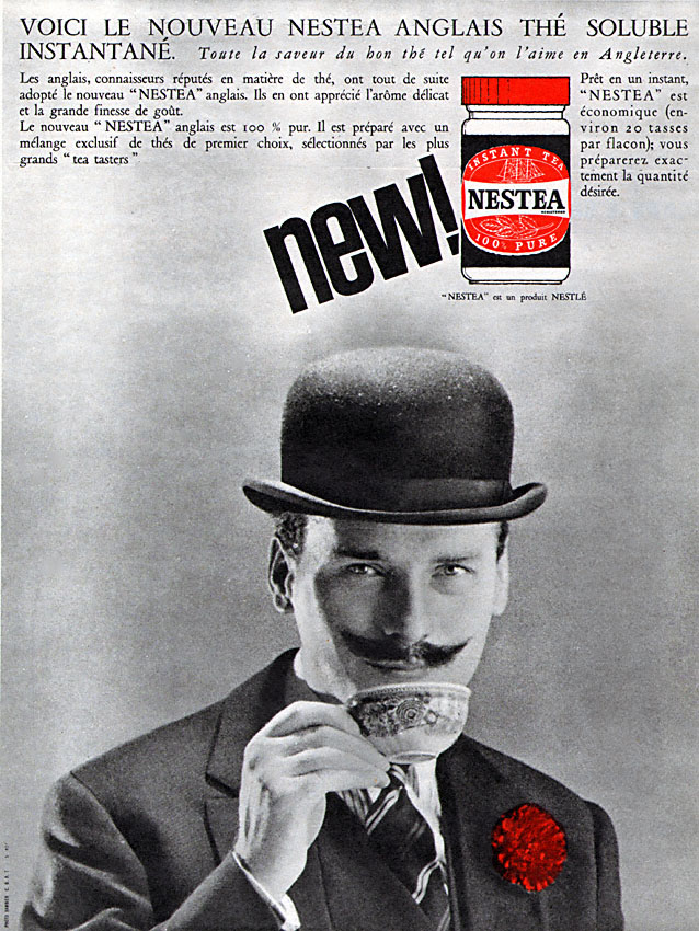 Publicité Nestea 1963