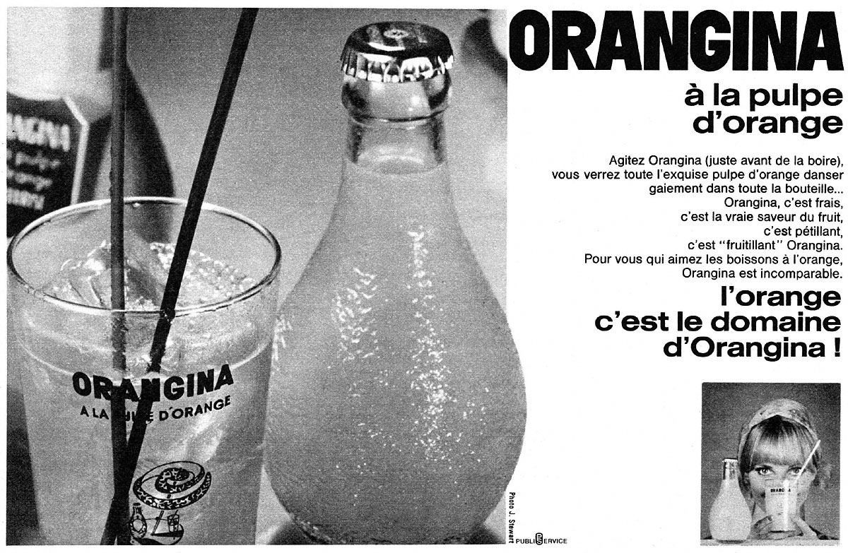 Publicit� Orangina 1967