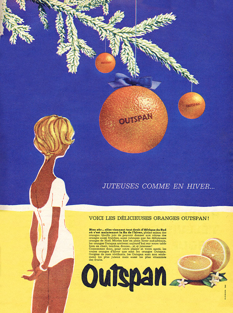 Publicité Outspan 1961