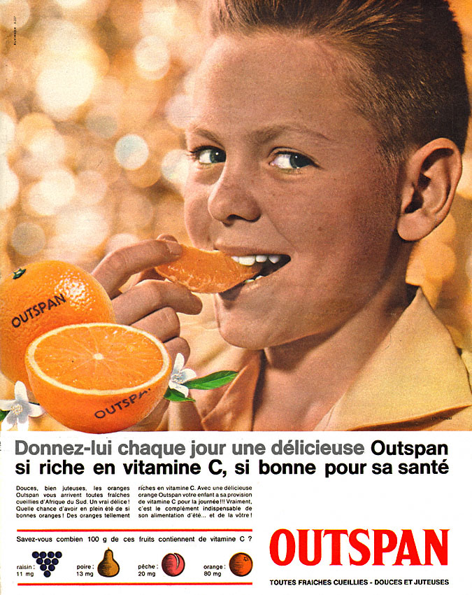 Publicité Outspan 1964