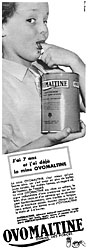 Publicit Ovomaltine 1957