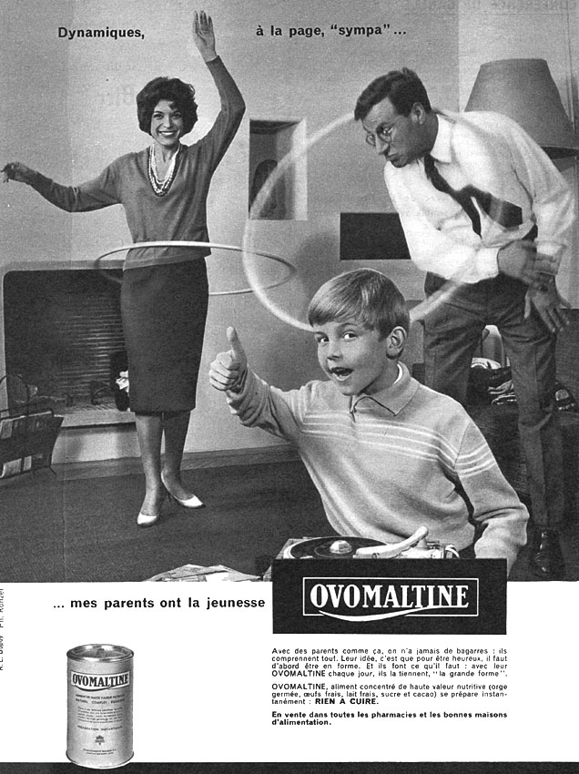 Publicité Ovomaltine 1959