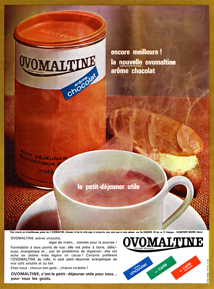 Marque Ovomaltine 1964