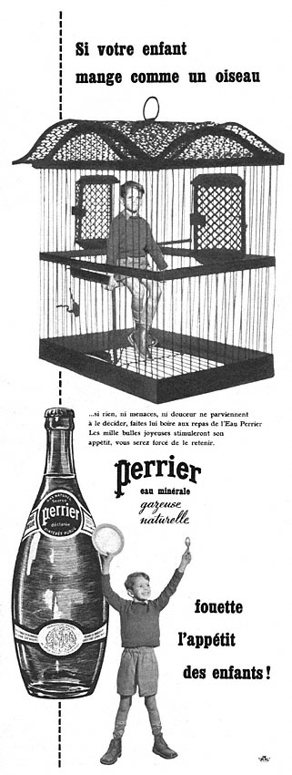 Publicité Perrier 1953