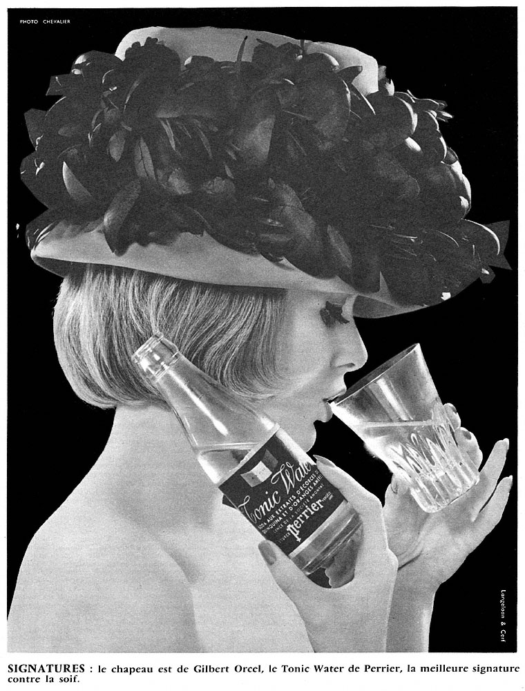 Publicité Perrier 1961