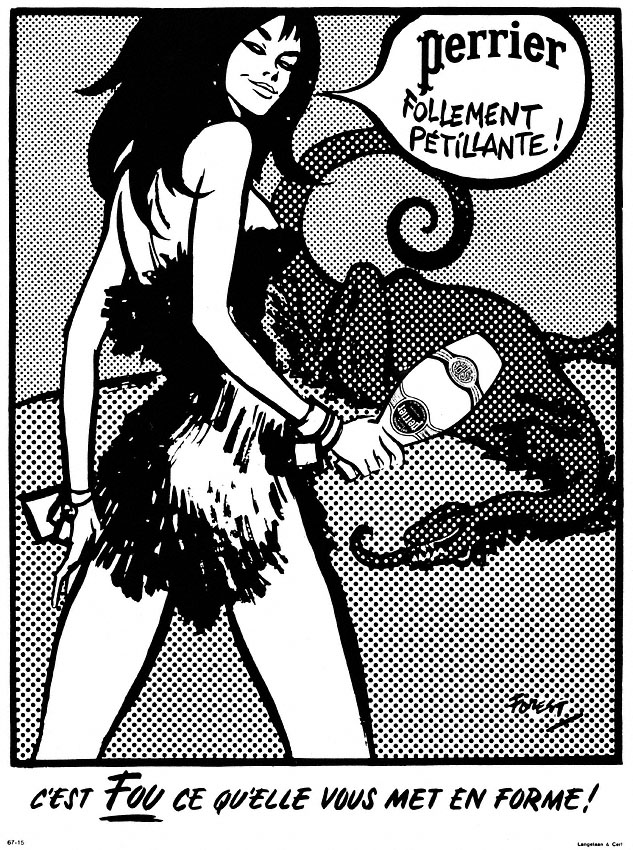 Publicité Perrier 1967