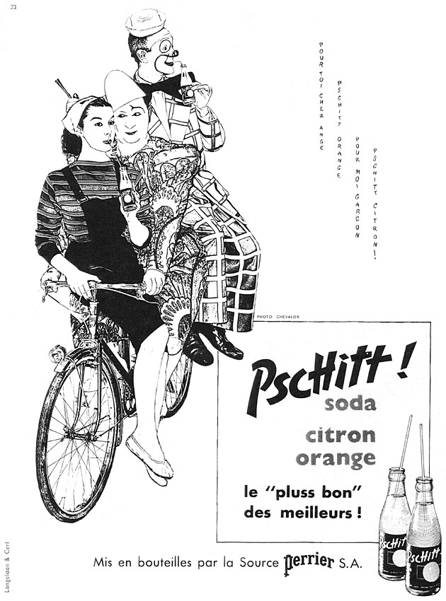 Publicité Pschitt 1956