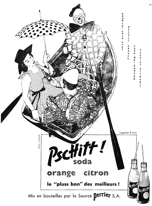 Publicité Pschitt 1956