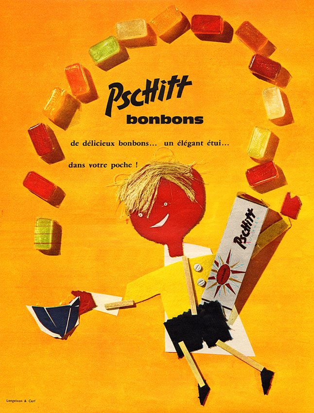 Publicité Pschitt 1962