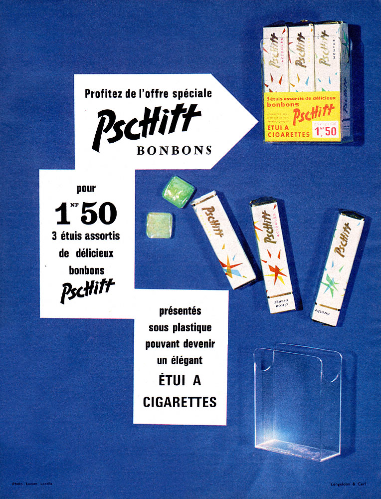 Publicité Pschitt 1962