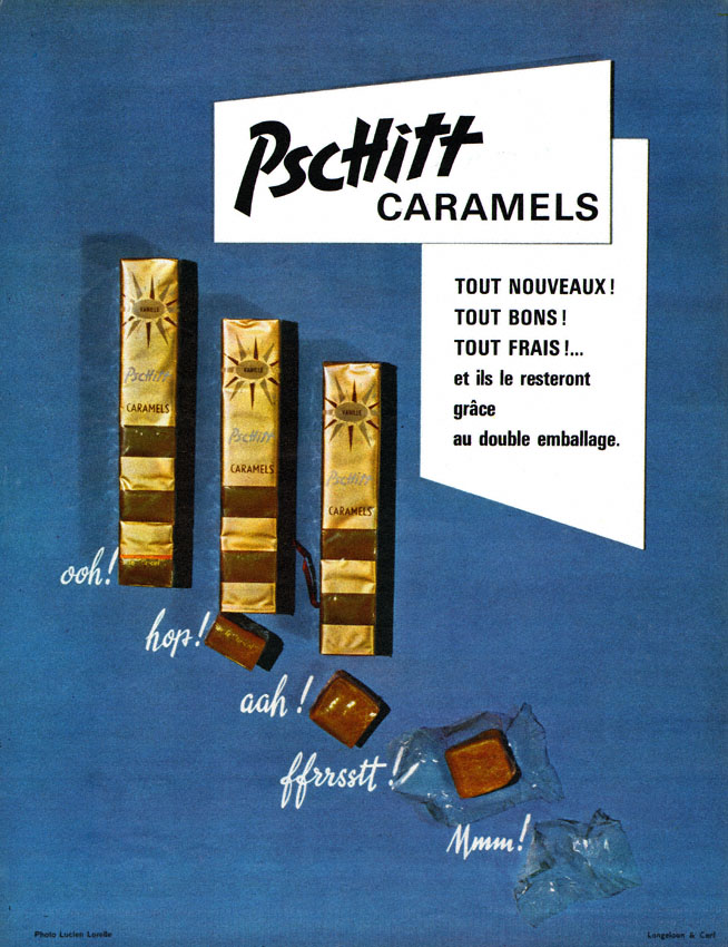 Publicité Pschitt 1962